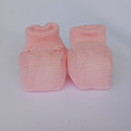 Set Cappellino + Scarpette in Filo Pappa & Latte - Neonata