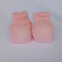 Set Cappellino + Scarpette in Filo Pappa & Latte - Neonata
