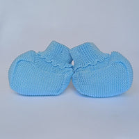 Set Cappellino + Scarpette in Filo Pappa & Latte - Neonata