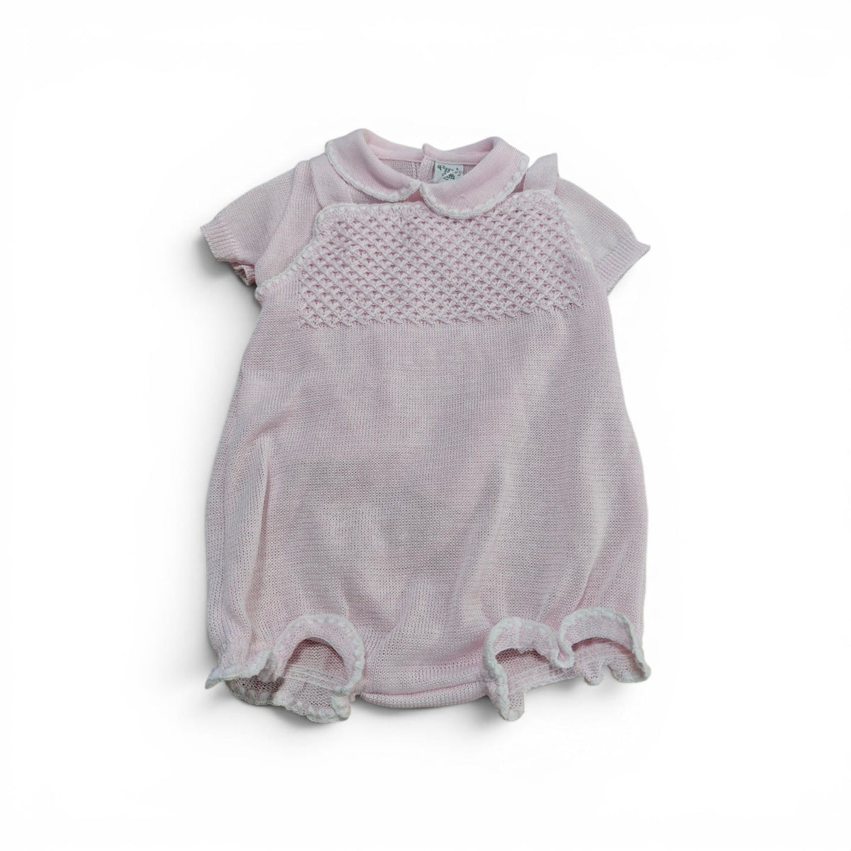 Pagliaccetto Scamiciato + T-shirt Filo Pappa & Latte - Neonata