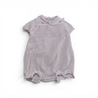 Pagliaccetto Scamiciato + T-shirt Filo Pappa & Latte - Neonata