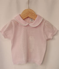 Pagliaccetto Scamiciato + T-shirt Filo Pappa & Latte - Neonata