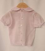 Pagliaccetto Scamiciato + T-shirt Filo Pappa & Latte - Neonata