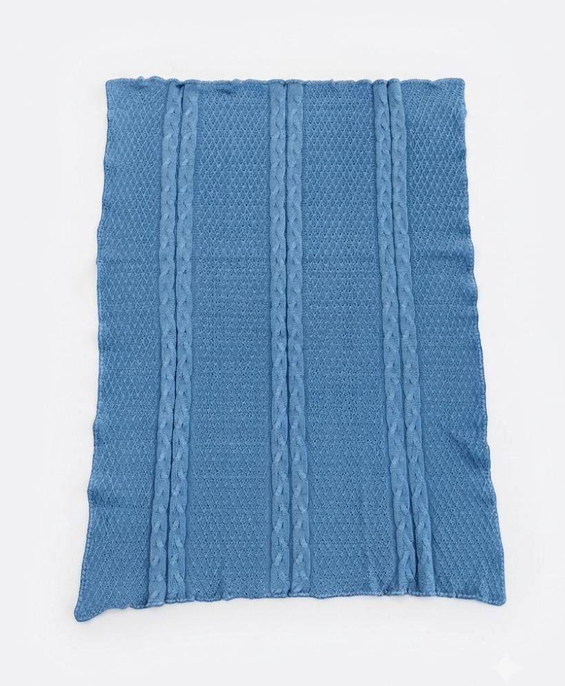 Coperta Culla Avion in Filo Pappa & Latte - Neonato
