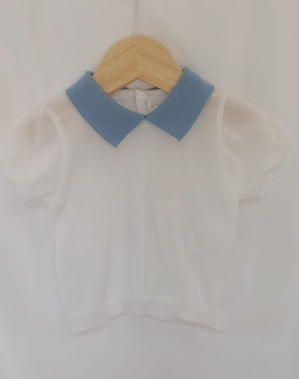 Pagliaccetto Scamiciato + T-shirt Filo Pappa & Latte - Neonato