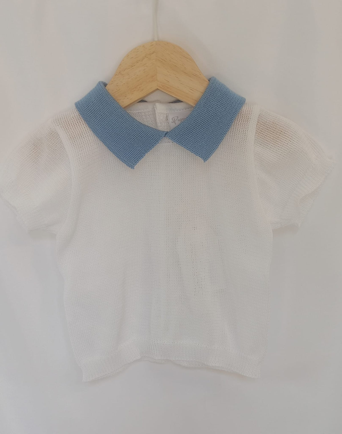 Pagliaccetto Scamiciato + T-shirt Filo Pappa & Latte - Neonato