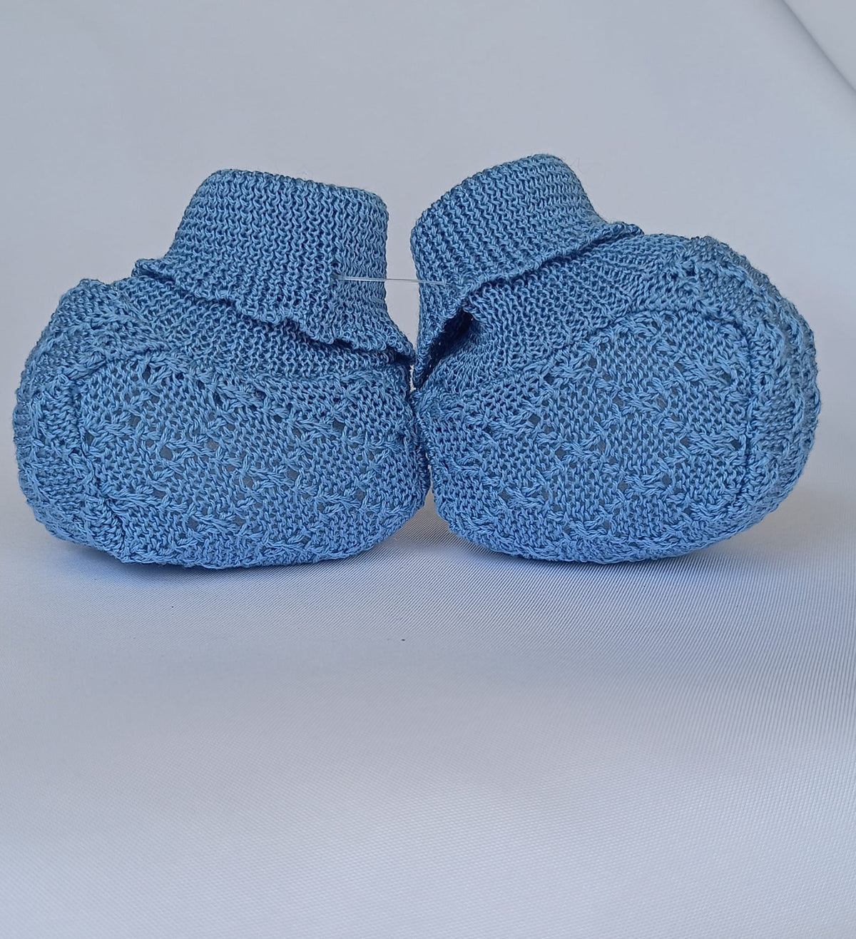 Set Cappellino + Scarpette in Filo Pappa & Latte - Neonata
