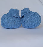 Set Cappellino + Scarpette in Filo Pappa & Latte - Neonata
