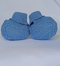Set Cappellino + Scarpette in Filo Pappa & Latte - Neonata