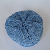 Set Cappellino + Scarpette in Filo Pappa & Latte - Neonata