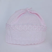 Set Cappellino + Scarpette in Filo Pappa & Latte - Neonata
