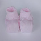 Set Cappellino + Scarpette in Filo Pappa & Latte - Neonata