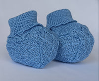 Set Cappellino + Scarpette in Filo Pappa & Latte - Neonata