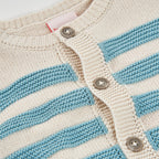 Giacchetta Tricot a Righe per Neonati Boboli