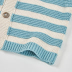 Giacchetta Tricot a Righe per Neonati Boboli