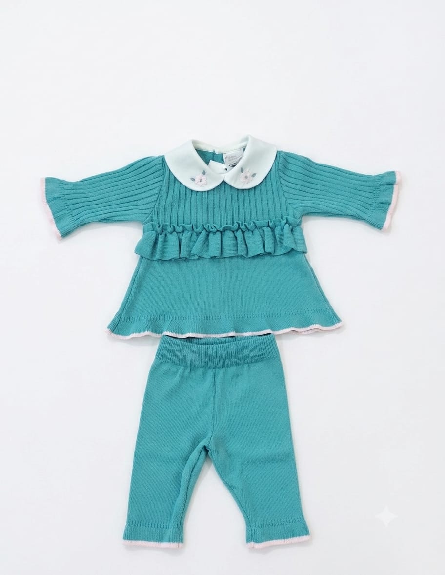 Coordinato Nascita Neonata Ottanio Rosa Prime Emozioni