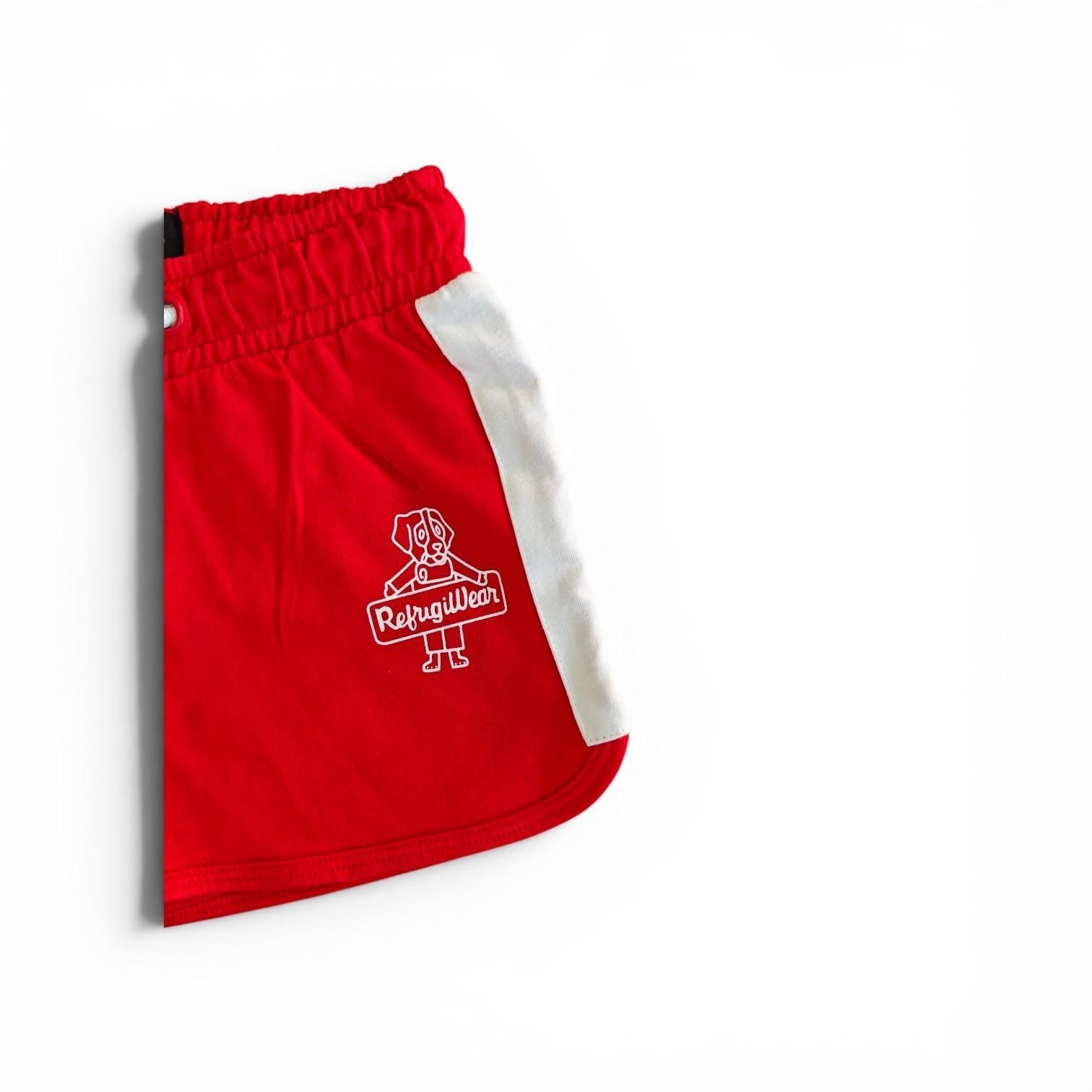 Completo Sportivo Canotta Cropped e Pantaloncino Bambina-ragazza Refrigiwear