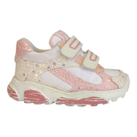 Scarpe Falcotto Cabbi Vl Glitter White-pink-dream - Neonata