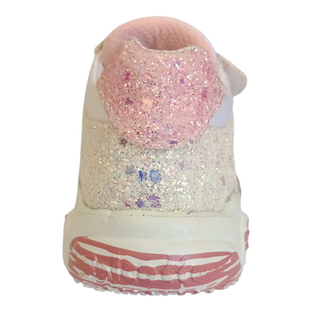 Scarpe Falcotto Cabbi Vl Glitter White-pink-dream - Neonata