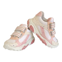 Scarpe Falcotto Cabbi Vl Glitter White-pink-dream - Neonata