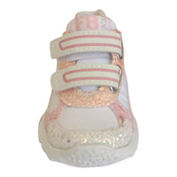 Scarpe Falcotto Cabbi Vl Glitter White-pink-dream - Neonata
