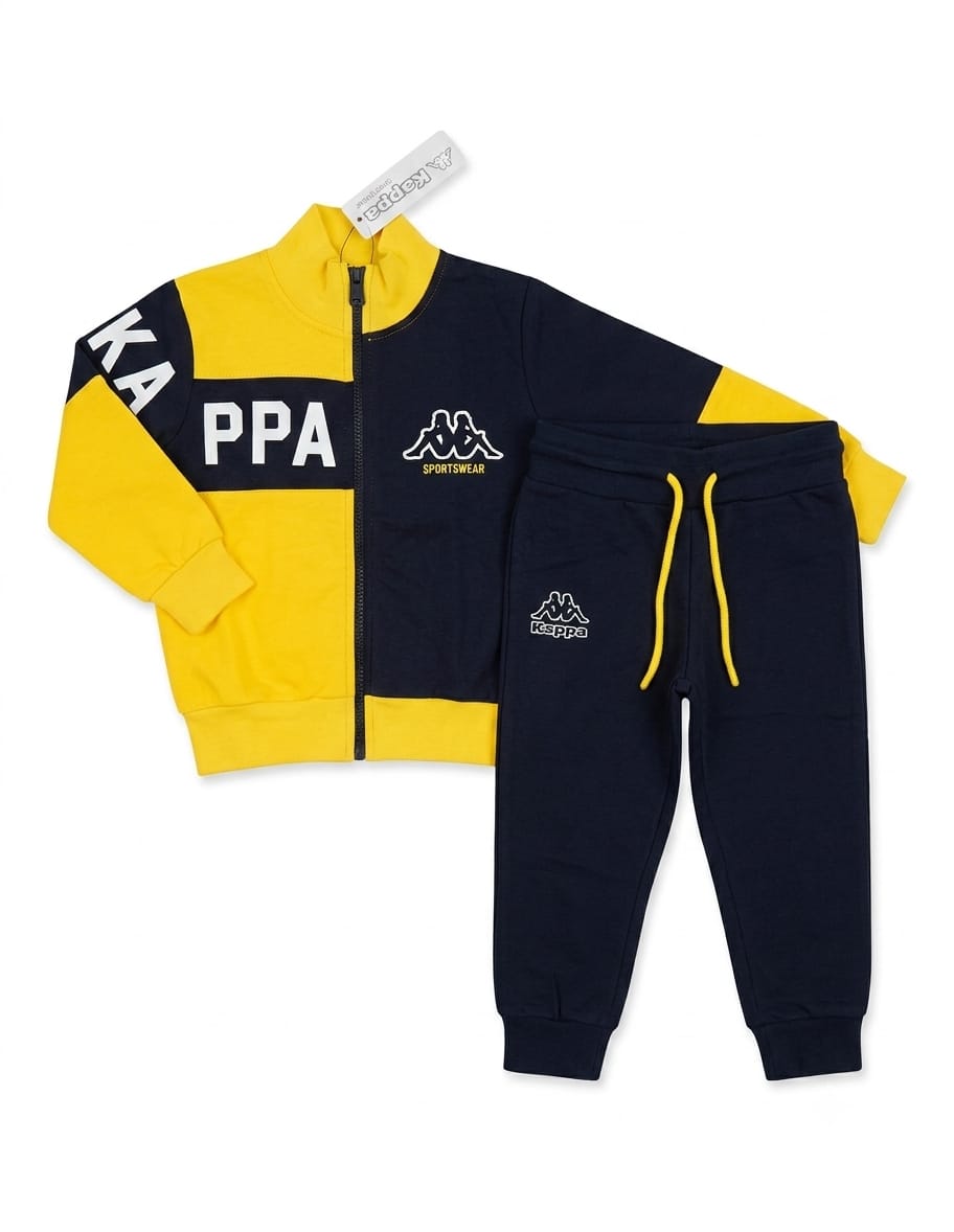 Tuta Kids Cotone con Cerniera Kappa - Bambino