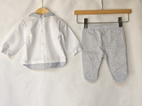Completo Clinica 2 Pezzi Cotone Lalalu' - Neonato