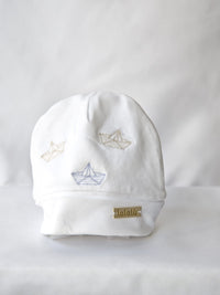 Cappello in Jersey Lalalu' - Neonato