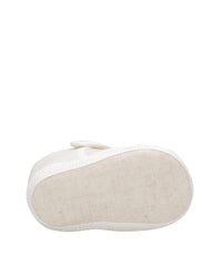Scarpine Neonata Beigee Bianche Leggera Lalalu'