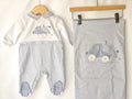 Tutina Jersey Effetto 2 Pz Lalalu' - Neonato