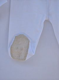 Completo clinica jersey COTONE BIANCO E BEIGE - Neonati