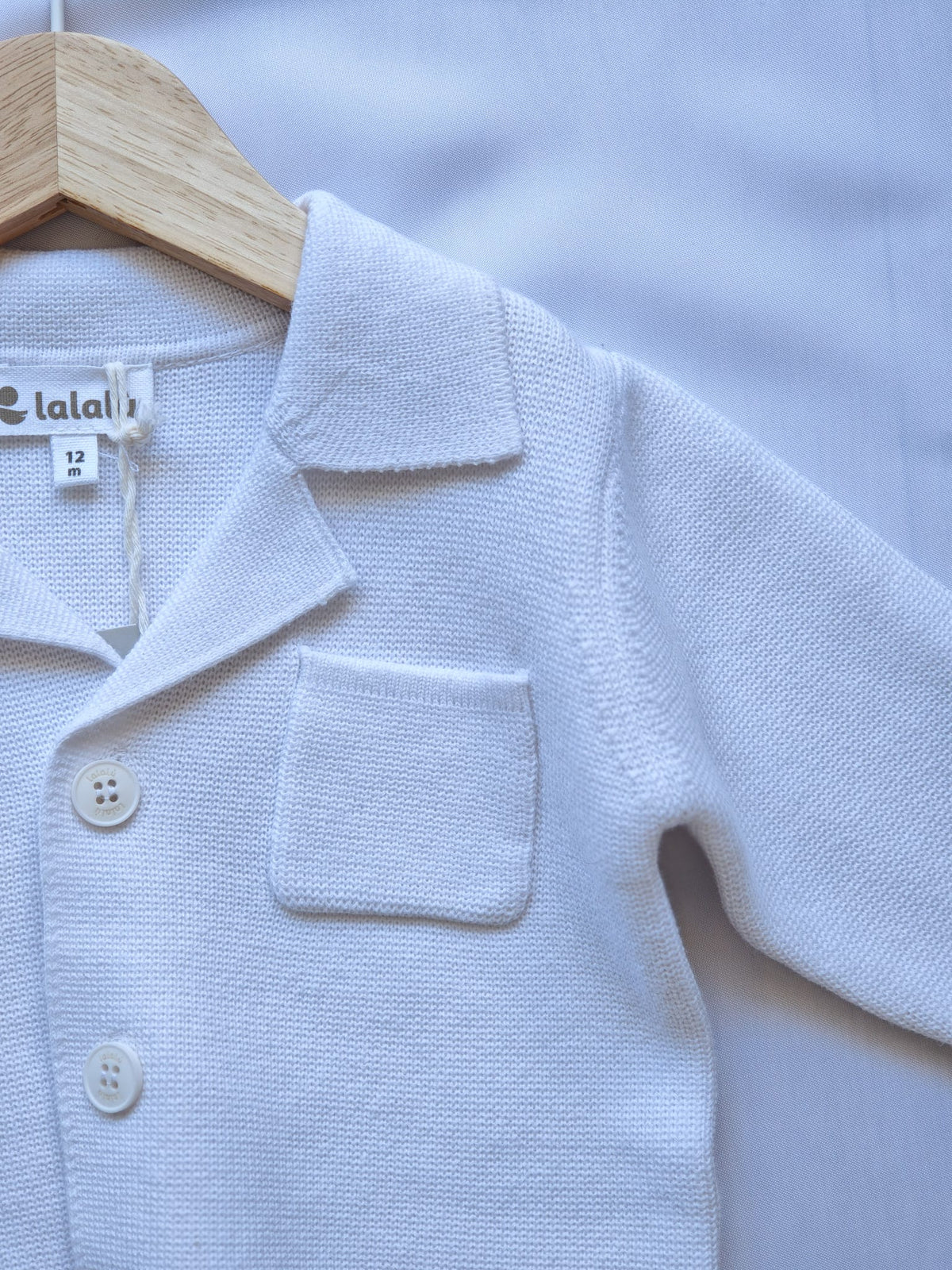 Cardigan in Filo Lalalu' - Neonato