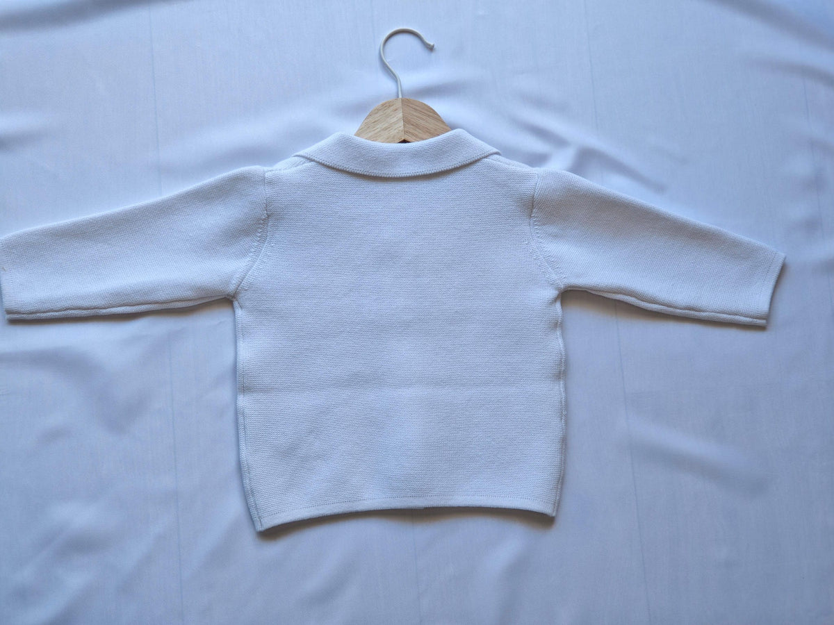 Cardigan in Filo Lalalu' - Neonato