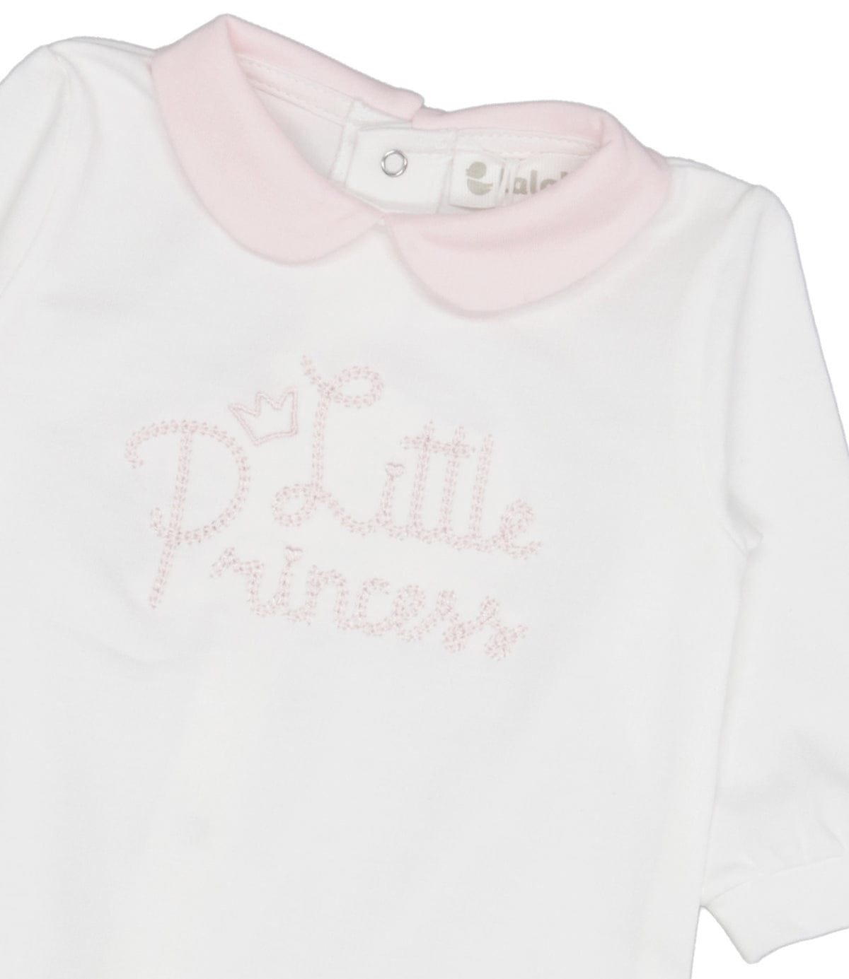 Tutina Jersey Neonato Lalalu' con Scritta Little Prince