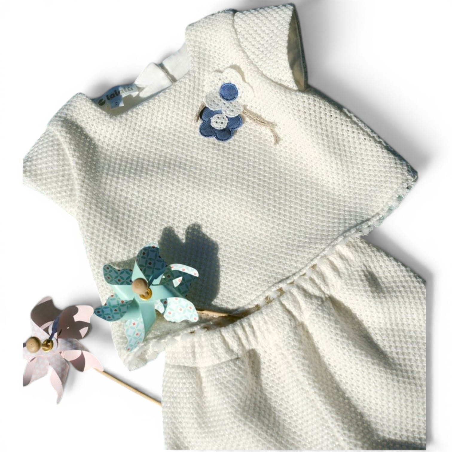 Completo 2 Pezzo con Top e Pantaloncini Lalalu' - Neonata