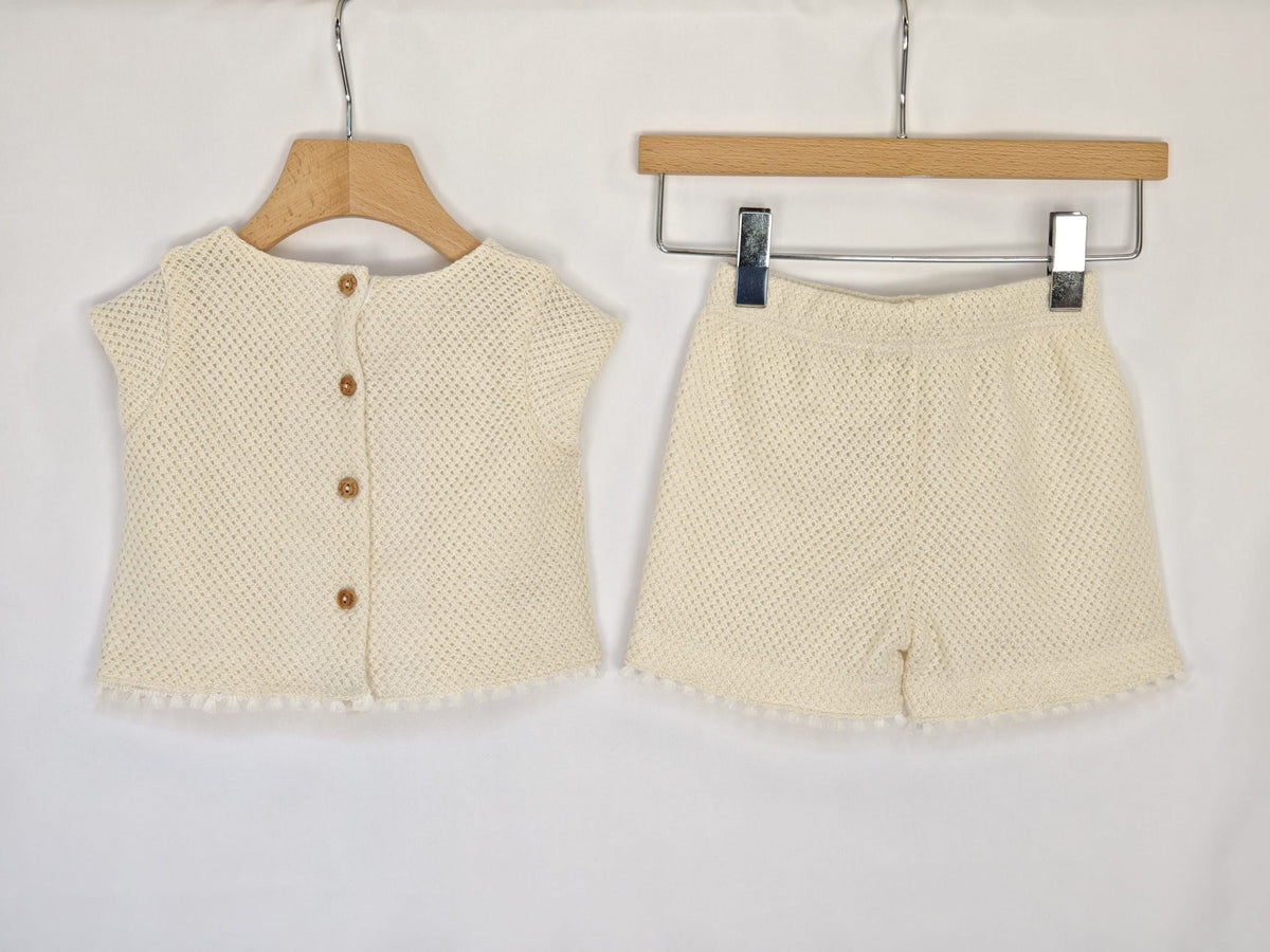 Completo 2 Pezzo con Top e Pantaloncini Lalalu' - Neonata