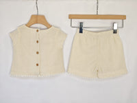 Completo 2 Pezzo con Top e Pantaloncini Lalalu' - Neonata
