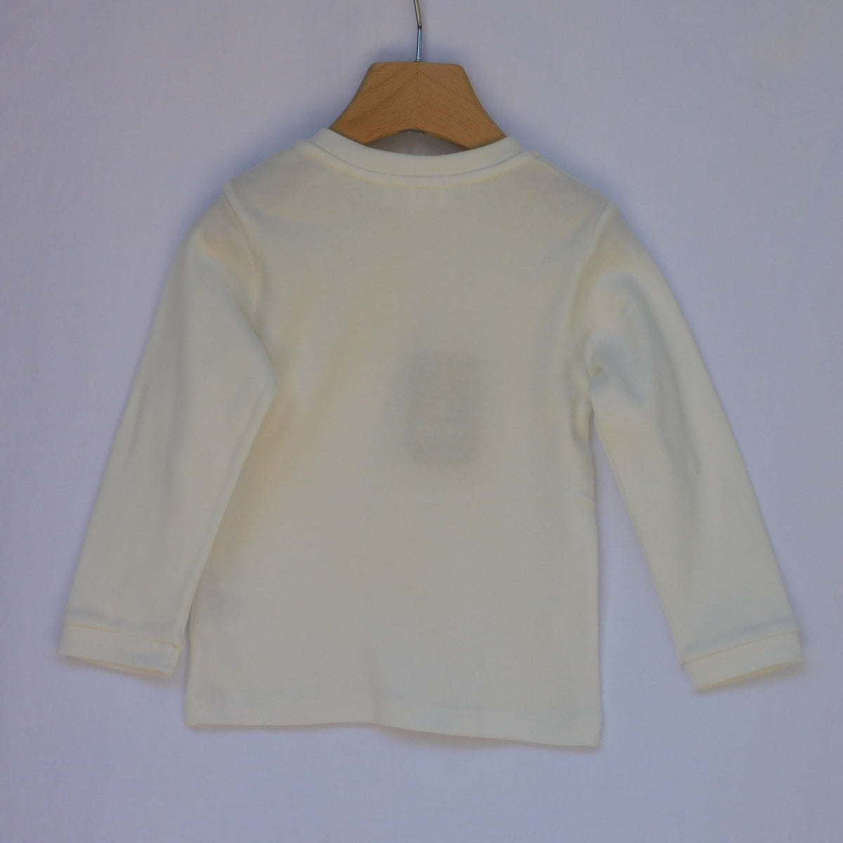 T-Shirt in Interlock Neonato Scritta 3D Latte Lalalù