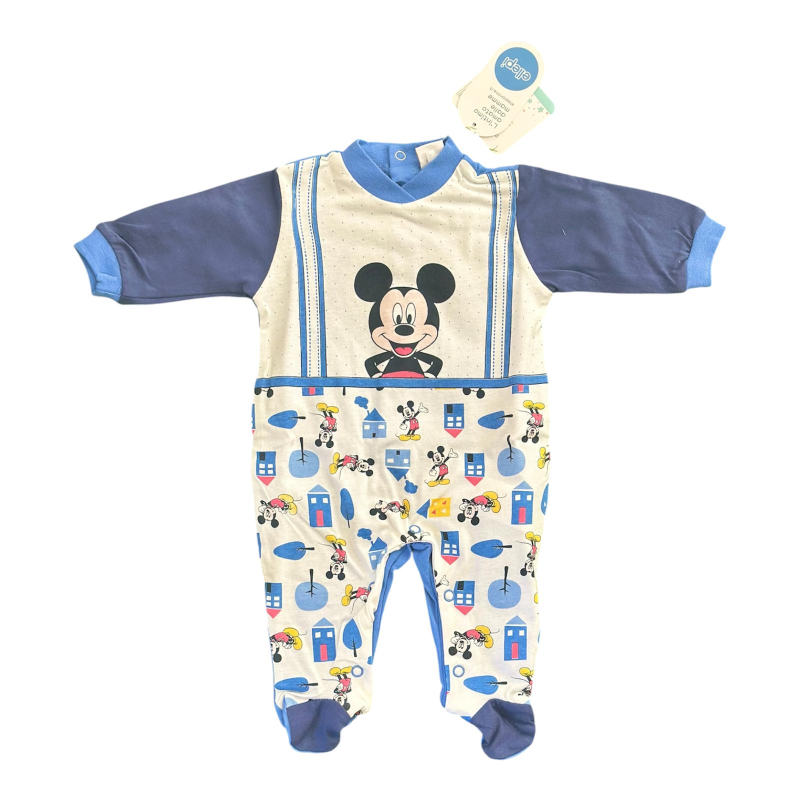 Tutine Clinica Lunga Jersey Neonato Disney Topolino