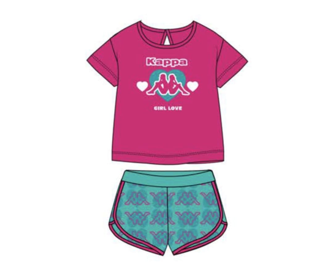 Completo 2 Pezzi Kappa - Neonata