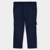 Pantaloni Lino per Ragazzo con Tasche Laterali