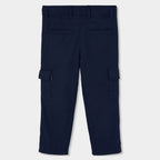 Pantaloni Lino per Ragazzo con Tasche Laterali