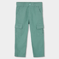 Pantaloni Lino per Ragazzo con Tasche Laterali