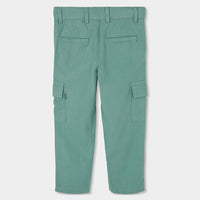 Pantaloni Lino per Ragazzo con Tasche Laterali