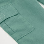 Pantaloni Lino per Ragazzo con Tasche Laterali