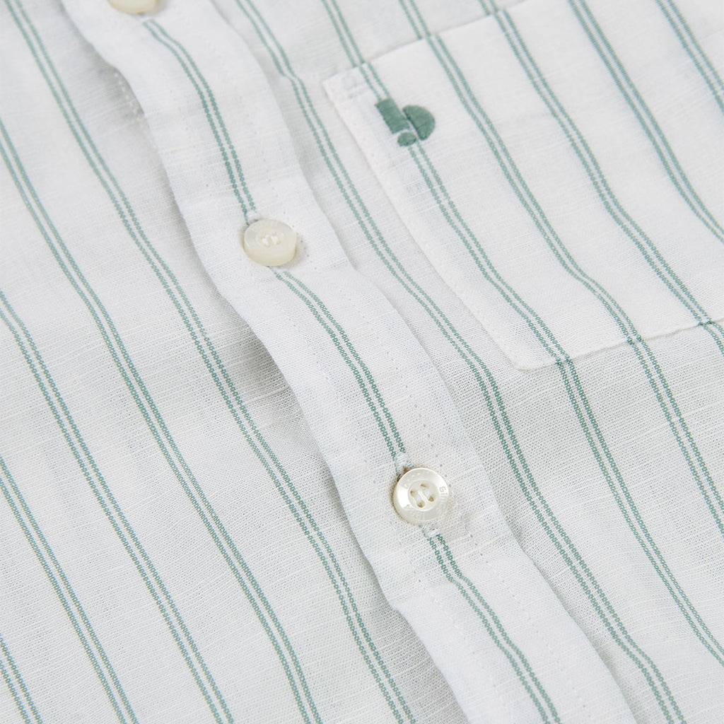 Camicia Lino a Righe per Ragazzo Boboli