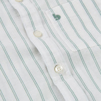 Camicia Lino a Righe per Ragazzo Boboli