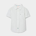 CAMICIA LINO A RIGHE PER RAGAZZO -BCI