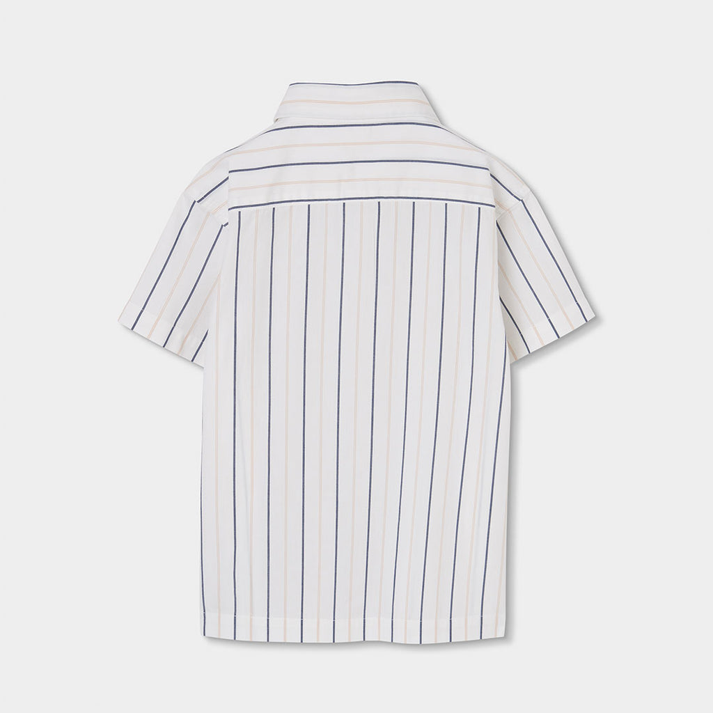 Camicia Popelin a Righe per Ragazzo Boboli