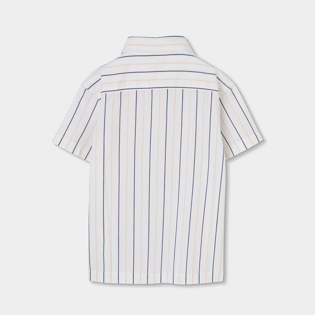 Camicia Popelin a Righe per Ragazzo Boboli